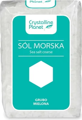 Produktbild von GROB GEMAHLENES MEERSALZ 600 g – CRYSTALLINE PLANET