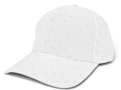 Produktbild von styleBREAKER Baseball Cap mit Strass Steinen | 6-Panel Kappe Glitzer | Verstellbare Basecap für Sommer Party & Freizeit