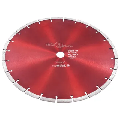 Image de vidaXL Disque diamant acier 350 mm