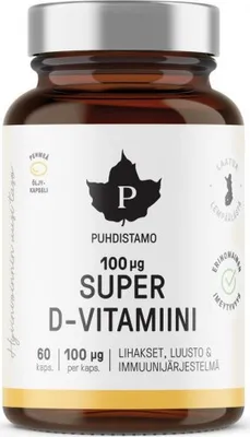 Image de Super Vitamine D 4000iu 60 gélules