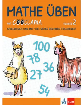 Produktbild von Mathe üben mit Coollama 2. Spielerisch und mit viel Spass Rechnen trainieren!