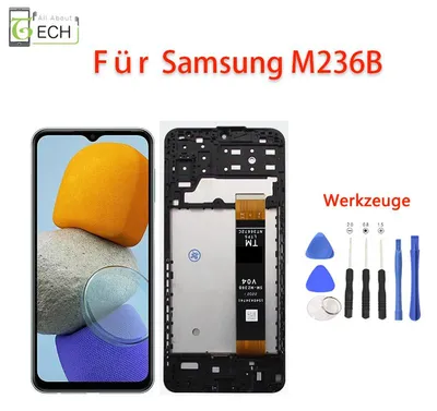 Produktbild von Für Samsung Galaxy M23 5G M236B LCD Display mit Rahmen Touchscreen