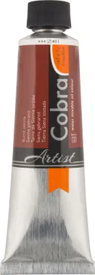 Produktbild von Cobra Artist Wassermischbare Ölfarbe Tube 150 ml Siena Gebrannt 411