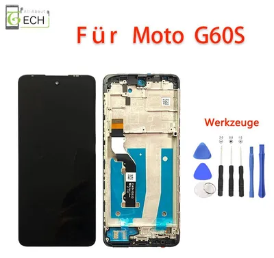 Produktbild von Für Motorola Moto G60S XT2133 LCD Display mit Rahmen Touch Screen Bildschirm ...