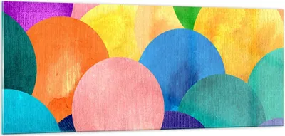 Produktbild von Bilder auf glas - Abstraktion modern - 100x40cm - Glasbilder - Wandbilder - Kunstdruck - zum Aufhängen bereit - Wanddekoration aus Glas - Glas Bilder - Wandbild auf Glas - Einteilig - GAB100x40-3794