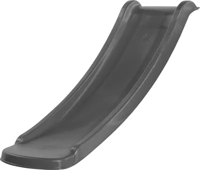 Produktbild von AXI Sky120 Rutsche Grau - 118 cm | Anbau Element für Kinder Spielturm /  Spielhaus / Stelzenhaus | Anbaurutsche für Podesthöhe 60 cm