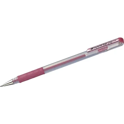 Immagine prodotto di Pentel Metallic Penna gel ibrida Hybrid Gel Grip 0,4 mm rossa