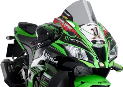 Obrázok produktu pre PUIG r-racer dymová priehľadná clona ABE schválená pre Kawasaki