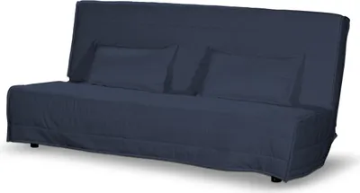Productafbeelding van Dekoria beschermhoes voor de Beddinge bank, lang, donkerblauw, hoes voor de Beddinge