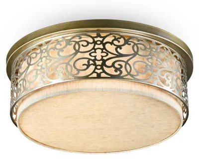Immagine prodotto di Plafoniera Contemporanea Venera Metallo Ottone 5 Luci Diffusore In Pvc