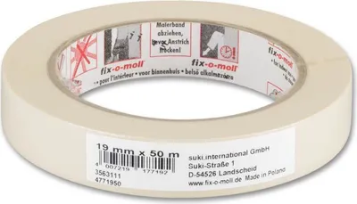 Produktbild von Kreppband Flachkrepp ECO fix-o-moll 50m x 19mm