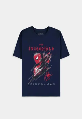 Produktbild von Spider-Man T-Shirt Herren The Incredible blau XXL