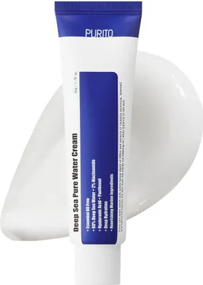 Produktbild von PURITO Deep Sea Pure Water Cream Gesichtscreme mit Tiefseewasser Korea Kosmetik