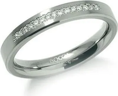 Produktbild von Boccia Ring 0120-04 Titan mit Diamanten 51