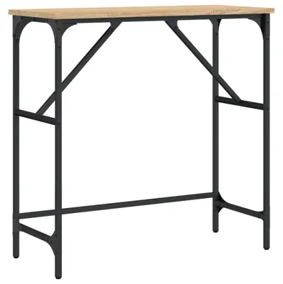 Obrázek produktu pro vidaXL Konzolový stolek Sonoma dub 75x32x75 cm výrobek ze dřeva