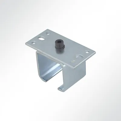 Produktbild von Deckenhalterung Deckenbefestigung für Laufschiene 48x48mm Schiebetür Schiebetor (4 Stück)