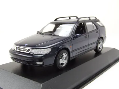 Produktbild von Maxichamps 940170810 Saab 9-5 Break Kombi 1999 blau metallic 1:43