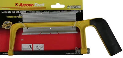 Produktbild von Eisensäge Metallsäge Bügelsäge mit Gehrungslade Sägeblatt Handsäge 150 mm