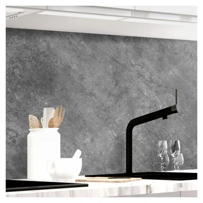 Produktbild von Selbstklebende Küchenrückwand Matt - 0,5 mm verstärkte PET-Folie, zuschneidbar, Spritzschutz 60 x 220 cm