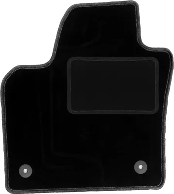 Image de Tapis de conducteur noir pour : Volkswagen Polo VI à hayon (2017-)