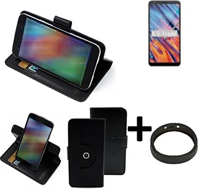 Produktbild von K-S-Trade Case Schutz Hülle kompatibel mit LG Electronics Stylo 5x + Bumper Handy Hülle Flipcase Smartphone Cover Handy Schutz Tasche Walletcase
