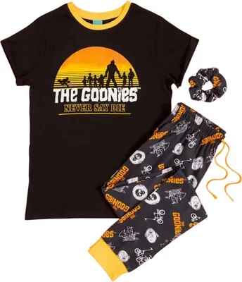 Produktbild von The Goonies - "Never Say Die" Schlafanzug für Damen TT1017 (S) (Schwarz)