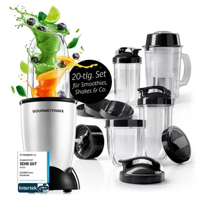 Image de GOURMETmaxx Mr. Magic Power 400 Pro avec kit d'accessoires XL - Shakes, smoothies & Co.
