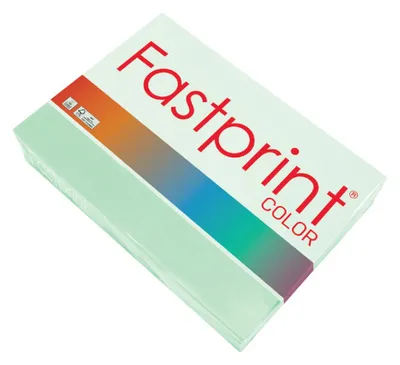Image de Papier copie fastprint a3 120gr vert pomme | paquet a 250 feuilles | 5 pcs