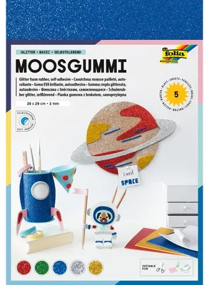 Produktbild von Folia 231919, Kunstpapier, 5 Blätter, 20 cm, 29 cm
