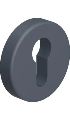 Immagine prodotto di Chiave di chiusura 306.23PBLN 99 Ku.99 piastra posteriore 10,5mm BB rd.HEWI