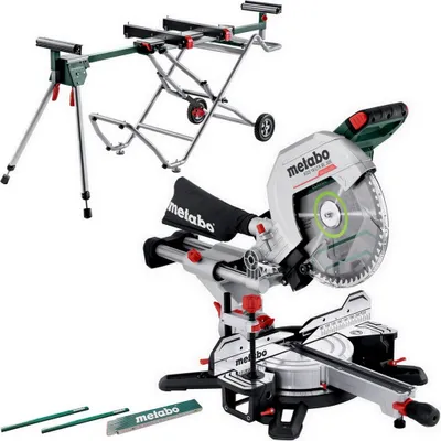 Produktbild von Metabo Akku Kappsäge KGS 18 LTX BL 305 + Untergestell KSU 251 Mobile