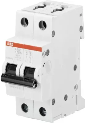 Productafbeelding van Miniatuurstroomonderbreker voor M Compact - 2-polige stroomonderbreker K6A S202-K6