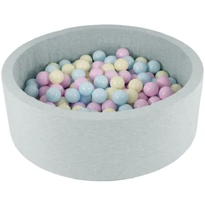 Produktbild von Poolbälle pink blau gelb - 150 Bälle