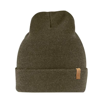 Produktbild von Fjäll Räven Classic Knit Hat - Strickmütze, Fjäll_Räven_Farbe:dark olive