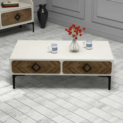 Obrázok produktu pre Skye Decor, Konferen?ný stolík - Simba (orech + krémová)