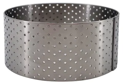 Tortenring aus Edelstahl, Ø 7,5 cm, antihaftbeschichtet, ofenfest