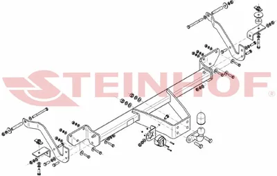 Produktbild von Z546378 Anhängerkupplung passend für FIAT Ducato 03/2014- starr
