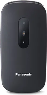 Produktbild von Panasonic KX-TU446, Klappgehäuse, Single SIM, 6,1 cm (2.4"), 320 x 240 Pixel, Bluetooth, Schwarz
