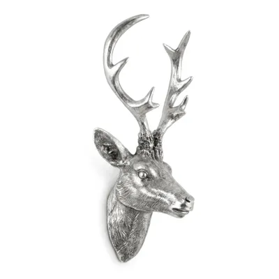 Produktbild von Hirschgeweih silber - 30 cm
