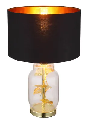 Obrázok produktu pre Globo Lighting stolová lampa kovová mosadzná farba, 1x E27