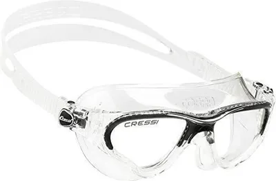 Immagine prodotto di Cressi Cobra Maschera da nuoto Trasparente,Nero Uomo,Donna Trasparente,Nero Taglia unica