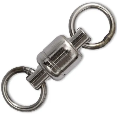 Produktbild von Black Cat X-Strong Ball Bearing Swivel - Wallerwirbel, Größe / Tragkraft / Packungsinhalt:30mm / 187kg / 2 Stück