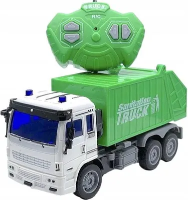 Obrázek produktu pro R/C popelářské auto + nakladač + sv/dź pak