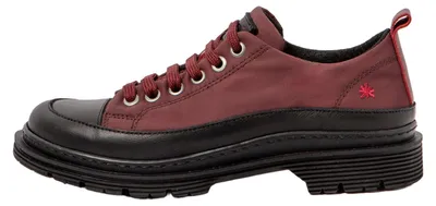 Produktbild von Art Sneaker Damen/Herren 1894 NYLON BURDEOS-BLACK/ BIRMINGHAM Farbe Rot