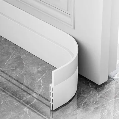 Produktbild von Selbstklebende Zugluftstopper für Türen - 400 cm Weiß