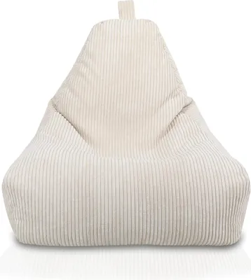 Produktbild von Ecopuf, Keiko, Sitzkissen Sessel Bean Bag, Sitzsack, für Innen, Cord, 75x75x70cm