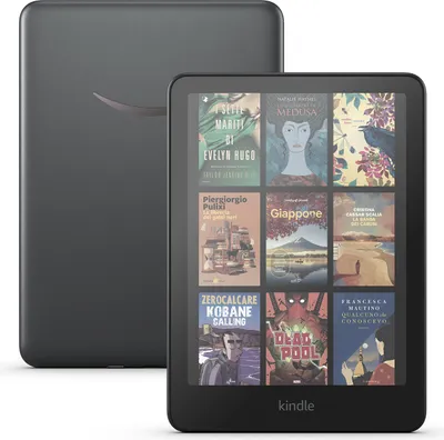 Image de Amazon Kindle Colorsoft Signature Edition, 17.9 cm (7.05"), AZW, DOC, DOCX, EPUB, HTML, MOBI, PDF, PRC, RTF, TXT, AAX, BMP, GIF, JPEG, PNG, 32 Go, 1000 MB
