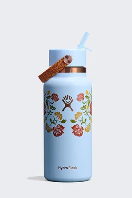 Image de Bouteille isotherme Hydro Flask de 946 ml avec paille
