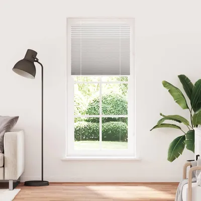Immagine prodotto di vidaXL Tenda plissettata grigio chiaro 90x200 cm larghezza tessuto 89,4 cm poliestere