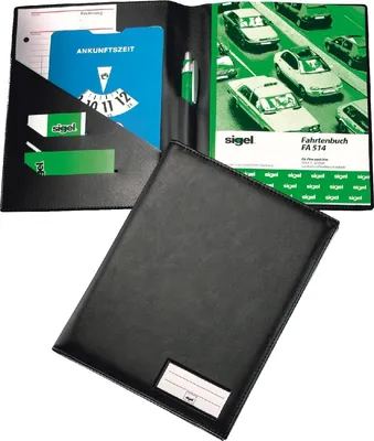 Produktbild von Einband für Formularbücher A5 schwarz Packung mit 20 Stück